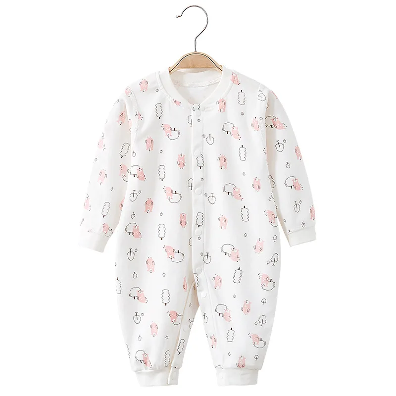 Baby cotton one-piece clothes long sleeves baby climbing clothes boys and girls one-piece clothes factory wholesale, Customizes color
Baby cotton one-piece clothes long sleeves baby climbing clothes boys and girls one-piece clothes factory wholesale, Customizes color