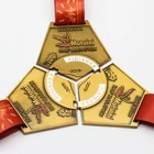 Gold Medals Silver Coin Medal Maker Handball Gymnastics Gold Silver Bronze Awards Athletic Sport Medal