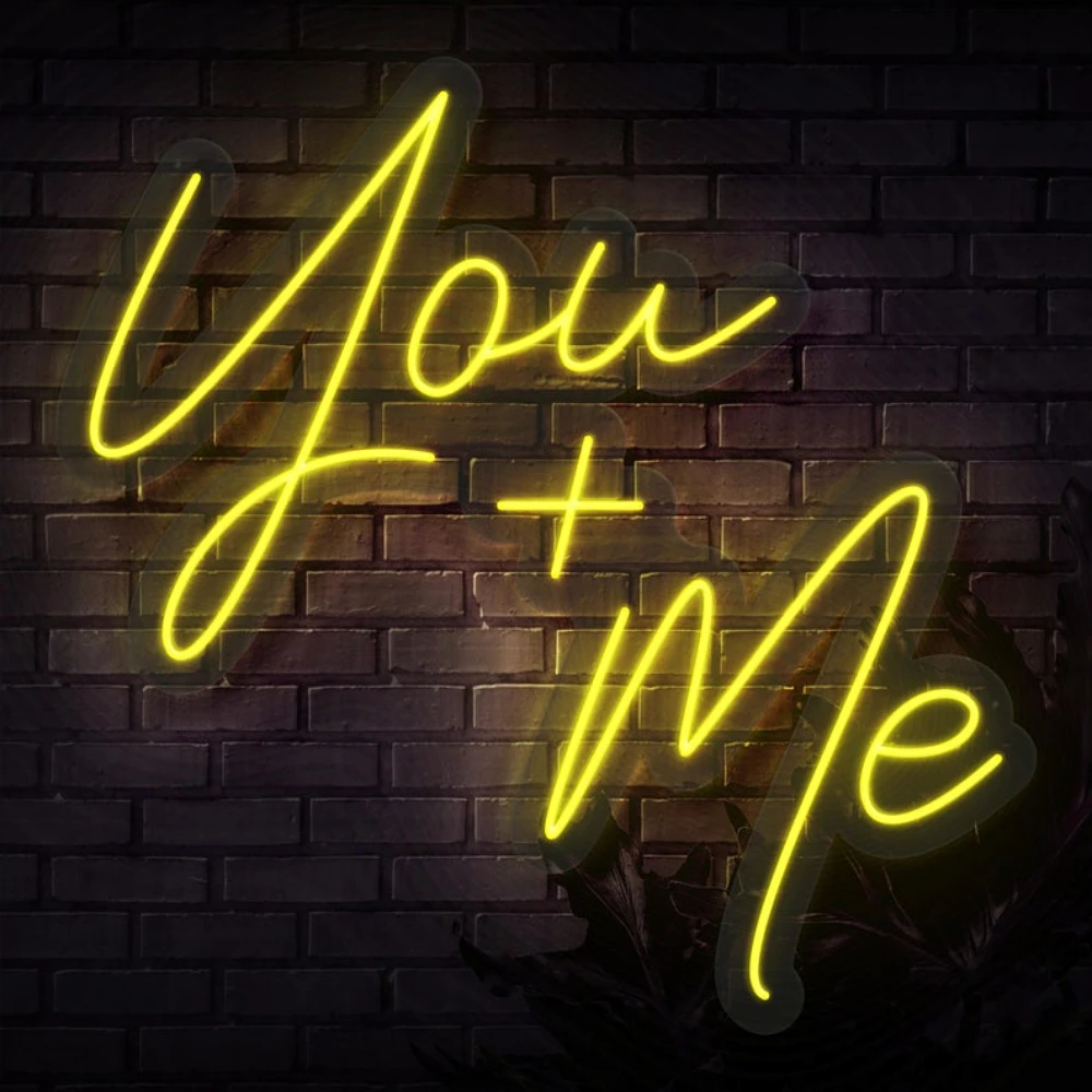 Free Design You and Me Letter Acrylic Neon Signs difference color custom vintage neon signs for Decoration Home
Free Design You and Me Letter Acrylic Neon Signs difference color custom vintage neon signs for Decoration Home
