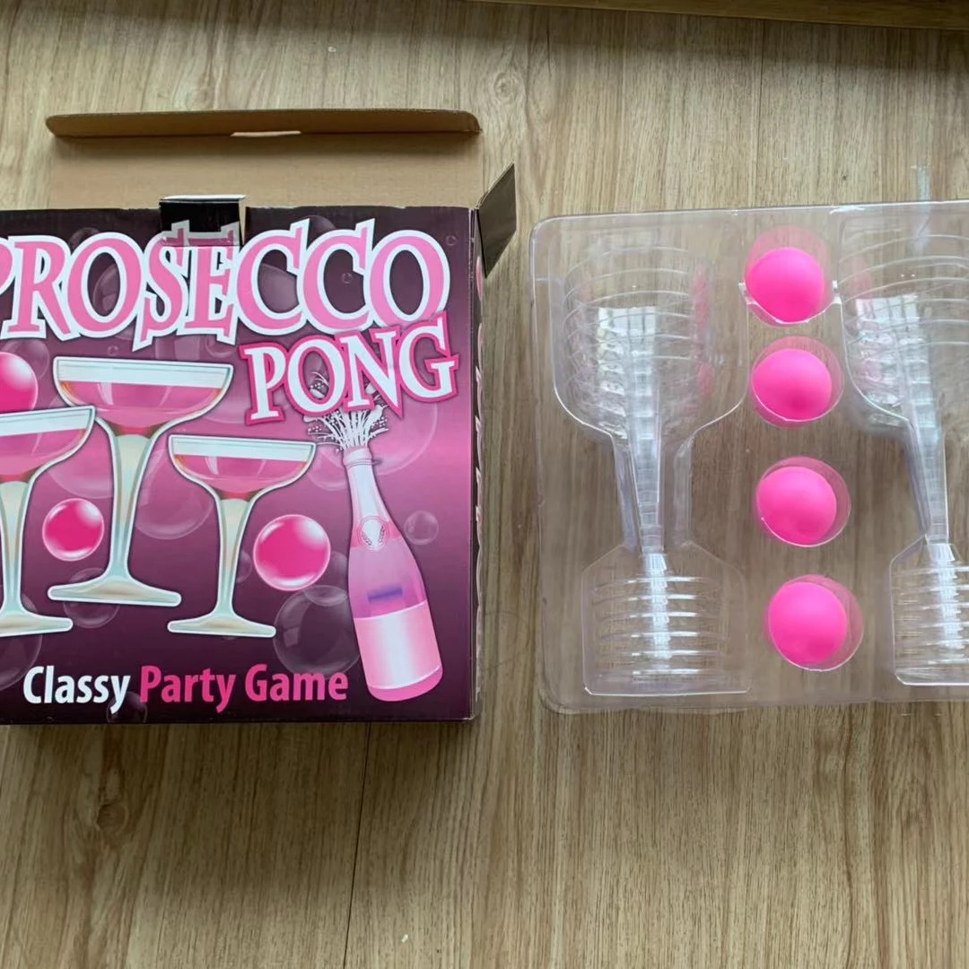 OEM beer-pong game set 12 cups & 2 balls color box package cup and ball game drinking game pink
OEM beer-pong game set 12 cups & 2 balls color box package cup and ball game drinking game pink
