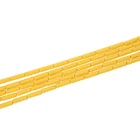 Wholesale healthy earth brown paint yellow gallstone jewelry beads