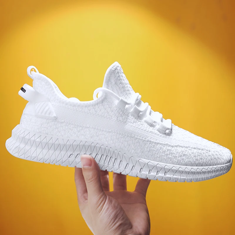 Factory direct new summer flying woven men's shoes breathable sports shoes wear casual running mesh shoes in Stock wholesale
Factory direct new summer flying woven men's shoes breathable sports shoes wear casual running mesh shoes in Stock wholesale