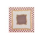 L599 2019 New Dot Chain Small Square Scarves Women Twill Silk Fashion Headband Print Scarf