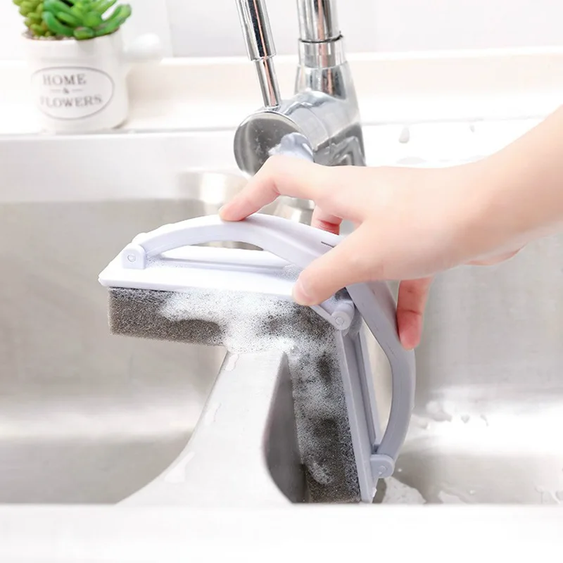 Handle foldable sponge cleaning brush water control ceramic tile long handle kitchen, Suya purple, su yalan, su yami
Handle foldable sponge cleaning brush water control ceramic tile long handle kitchen, Suya purple, su yalan, su yami