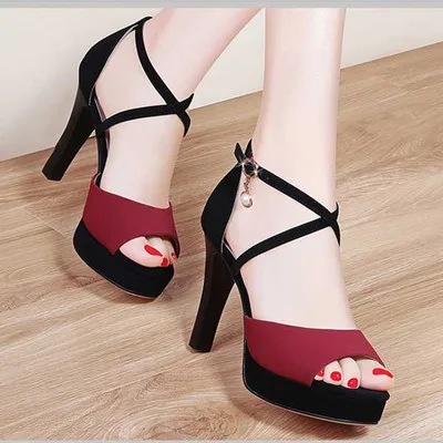 HLS169 summer new women buckle high heel fashion stiletto shoes ladies dress shoes, Black, wine red
HLS169 summer new women buckle high heel fashion stiletto shoes ladies dress shoes, Black, wine red