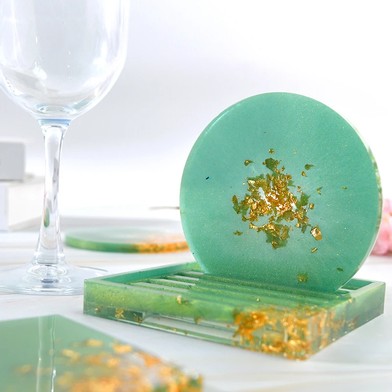 F060 DIY Coaster Storage Shelf Epoxy Mould Drain Cup Square Round Creative Coaster Holder Mold Bracket Base Silicone Resin Mold
F060 DIY Coaster Storage Shelf Epoxy Mould Drain Cup Square Round Creative Coaster Holder Mold Bracket Base Silicone Resin Mold