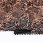 Lightweight and hygroscopic golden foiled printed fabric rayon nylon spandex