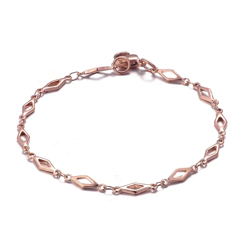 New rhombus diamond shaped link chain bracelet necklace jewelry designer chains online, Silver, gold ,rose gold
New rhombus diamond shaped link chain bracelet necklace jewelry designer chains online, Silver, gold ,rose gold