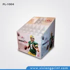 Design and Printing POS Corrugated Retail Advertising Dump Bin Floor Display for Electric Wire