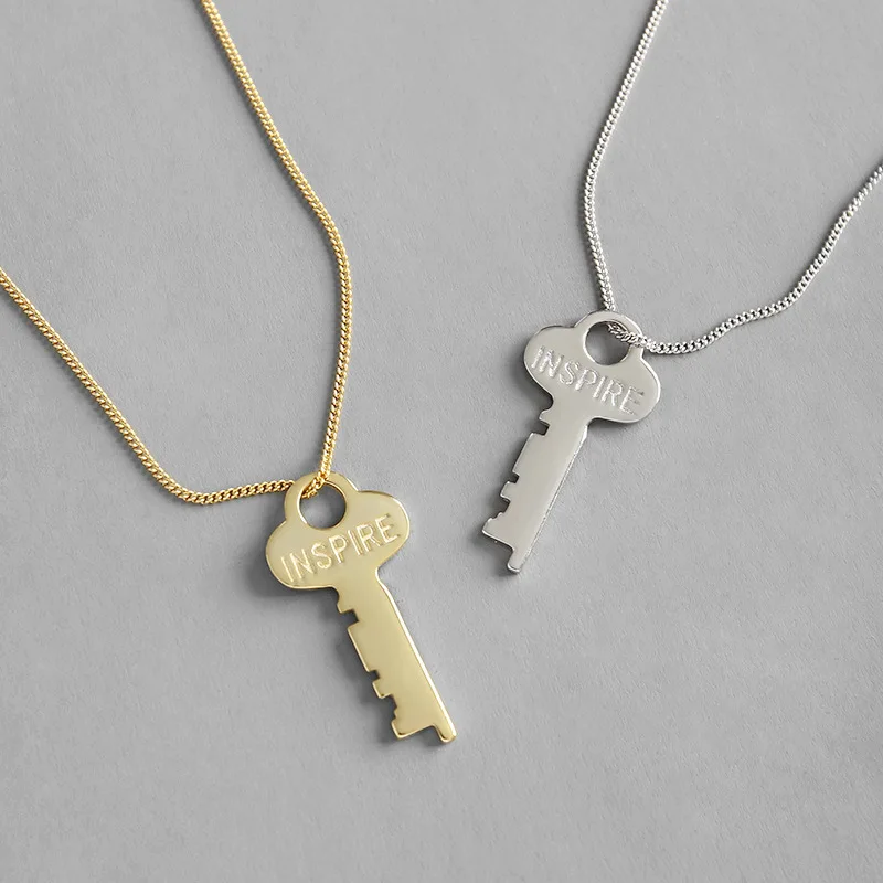Danyang S925 Silver Simple Platinum 18k Gold Key Pendant Necklace for Women Jewelry
Danyang S925 Silver Simple Platinum 18k Gold Key Pendant Necklace for Women Jewelry