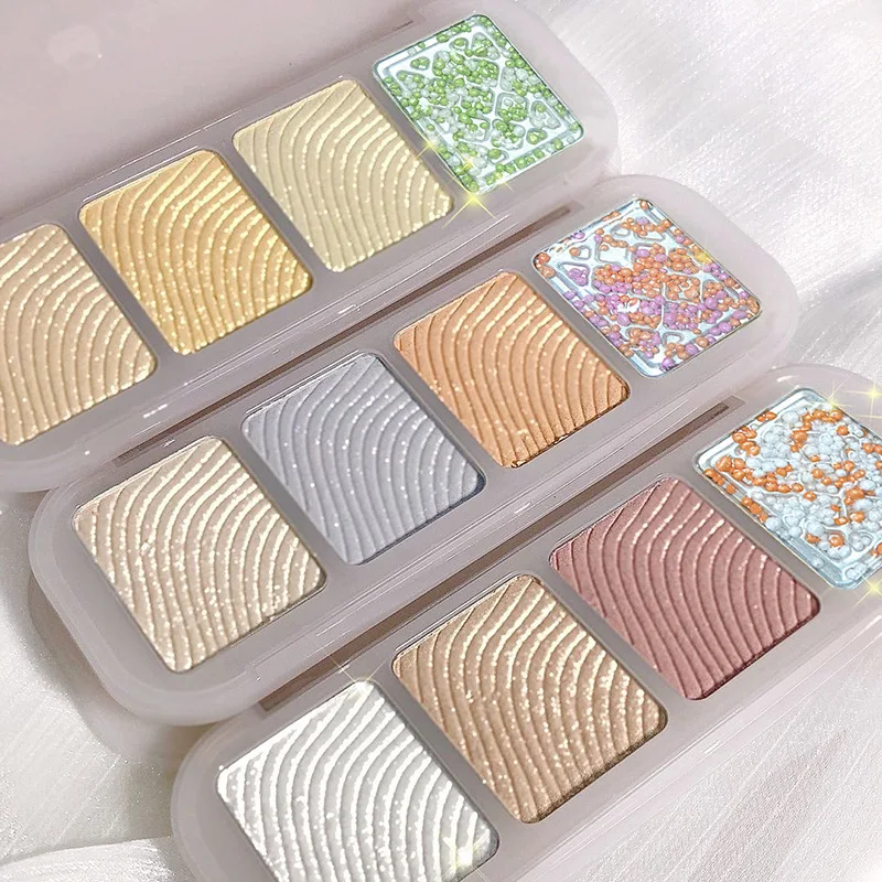 2022 Shimmer Highlighter Palette for Makeup No logo Glitter Highlighter Private Label, As pic
2022 Shimmer Highlighter Palette for Makeup No logo Glitter Highlighter Private Label, As pic