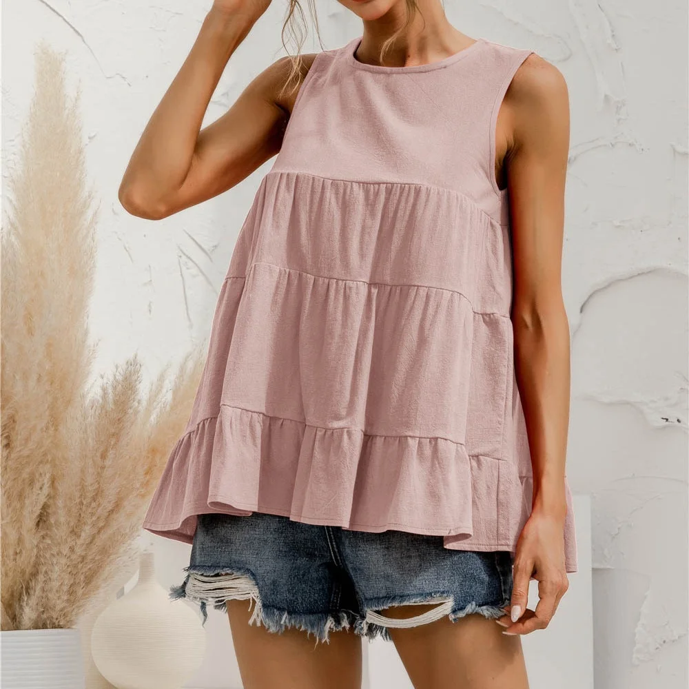 Free Shipping T447 top Summer Casual o neck vintage tee stitching loose big swing vest t-shirt top 2021 women sexy tops Sleevele
Free Shipping T447 top Summer Casual o neck vintage tee stitching loose big swing vest t-shirt top 2021 women sexy tops Sleevele
