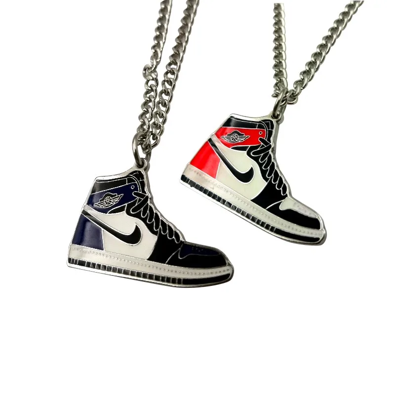 Factory Retail running shoes Necklace Pendant Custom your logo promotional gift metal Necklace
Factory Retail running shoes Necklace Pendant Custom your logo promotional gift metal Necklace