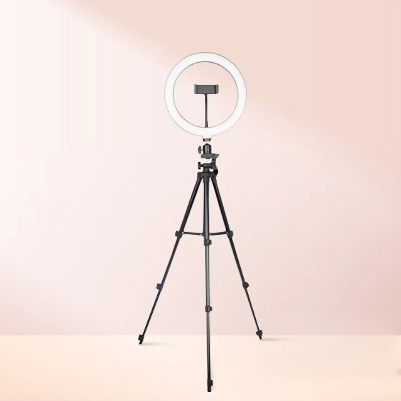 Photographic Lighting Led Selfie Ring Light 10 Inch Led Ring Light With3120 Tripod For Til Tok Smart Phone, White
Photographic Lighting Led Selfie Ring Light 10 Inch Led Ring Light With3120 Tripod For Til Tok Smart Phone, White