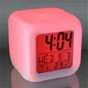 best promotional gift, 7-color led light digital calendar clock gifts