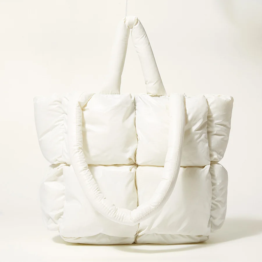 New Designer Fashion Trendy Puffer Quilted Tote Bags Waterproof Large Capacity Puffer Handbag for Women
New Designer Fashion Trendy Puffer Quilted Tote Bags Waterproof Large Capacity Puffer Handbag for Women