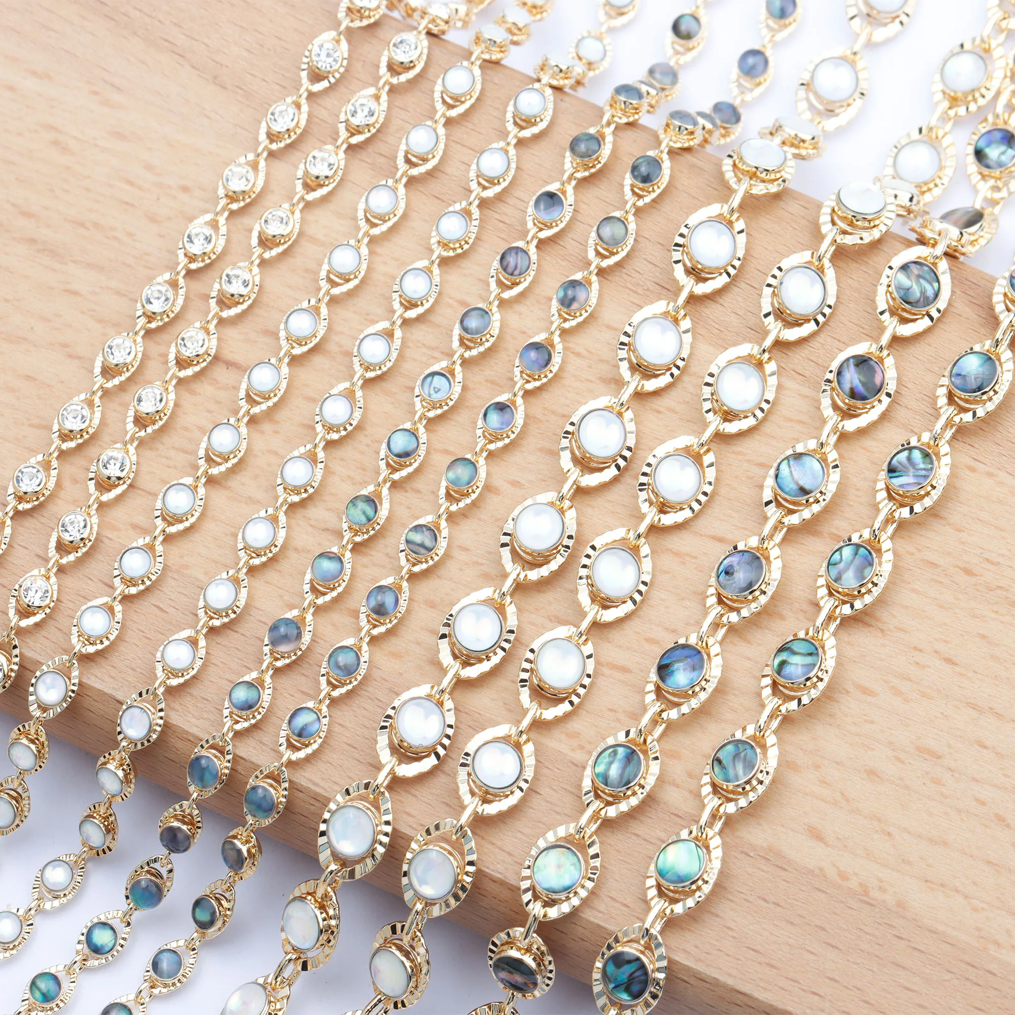 the most fashionable 18k gold plated chain diy zircon necklace jewelry accessories,C102,5m/lot, Golden
the most fashionable 18k gold plated chain diy zircon necklace jewelry accessories,C102,5m/lot, Golden