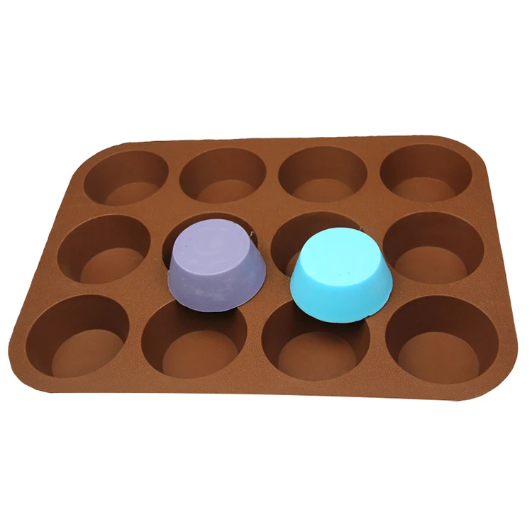 3D Cake Muffin Mold Cake Mould Chocolate Cake Cup Silicone Round Ice Tray Pudding 12 Holes DIY Baking Tool Kitchen Accessories
3D Cake Muffin Mold Cake Mould Chocolate Cake Cup Silicone Round Ice Tray Pudding 12 Holes DIY Baking Tool Kitchen Accessories