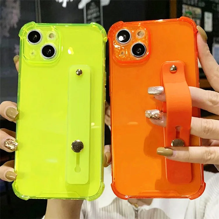 Wrist Strap Transparent Phone Case For iPhone 13 12 11 Pro Max X XR XS Max 8 7 Plus 13Pro Soft Neon Color Shockproof Back Cover
Wrist Strap Transparent Phone Case For iPhone 13 12 11 Pro Max X XR XS Max 8 7 Plus 13Pro Soft Neon Color Shockproof Back Cover