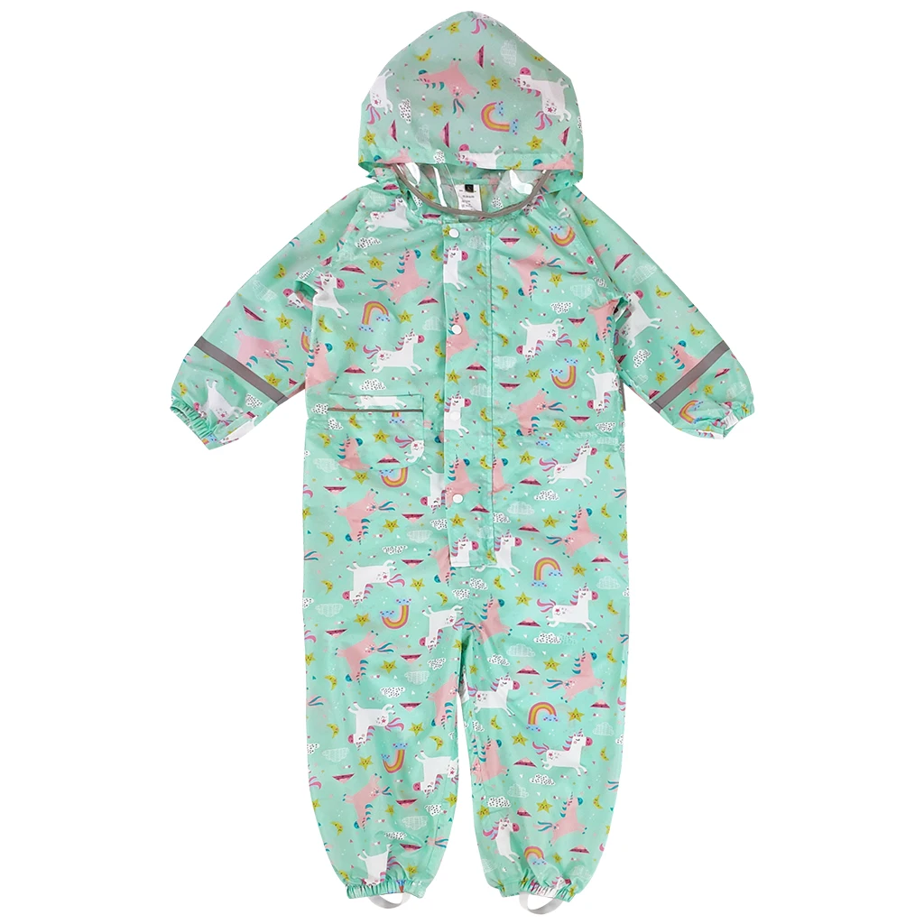 Lovely Cartoon Unicorn Windproof And Waterproof Poliester One-Piece Raincoat For Kids, Customized color
Lovely Cartoon Unicorn Windproof And Waterproof Poliester One-Piece Raincoat For Kids, Customized color