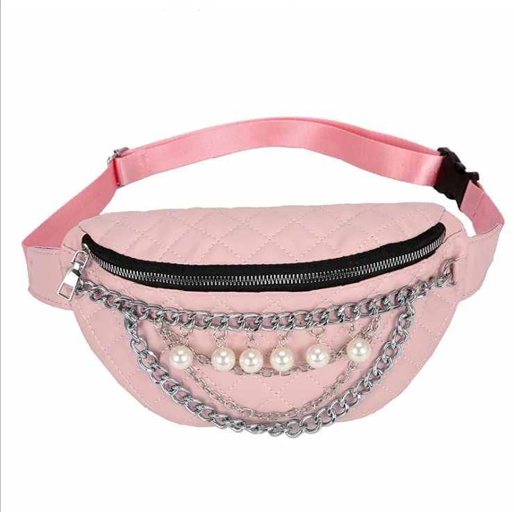 Famal Fashion Pearl Cool Waist Bag Snake Skin Fanny Pack Lady chain Purse, White,grey ,pink,purple,black
Famal Fashion Pearl Cool Waist Bag Snake Skin Fanny Pack Lady chain Purse, White,grey ,pink,purple,black