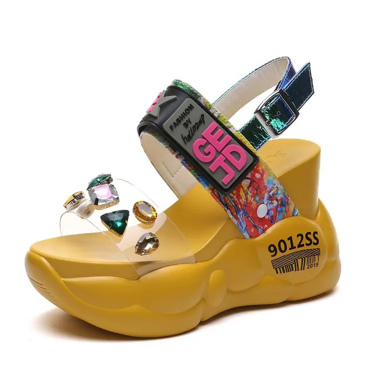 356b Good quality custom Women Shoes High Platform Sandal Chunky Sneakers Wedge Sandals Women Summer high heel sandals for women
356b Good quality custom Women Shoes High Platform Sandal Chunky Sneakers Wedge Sandals Women Summer high heel sandals for women