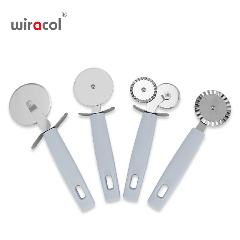 Plastic Handle Stainless Steel Blade Round Rolling Wheel Cutter Baking Tools Pizza Cutter for Pastry Pasta Pizza Cutting, Light blue
Plastic Handle Stainless Steel Blade Round Rolling Wheel Cutter Baking Tools Pizza Cutter for Pastry Pasta Pizza Cutting, Light blue