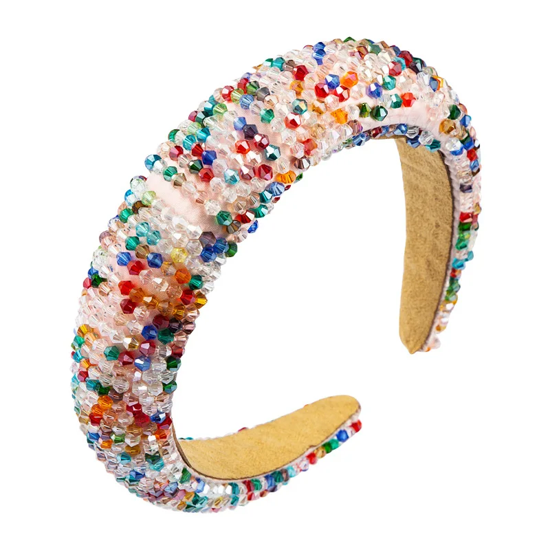 Ins New Gorgeous Sponge Color Handmade Beaded Female Hair Headdress Street Dance Party Gift Hair Accessories, As picture
Ins New Gorgeous Sponge Color Handmade Beaded Female Hair Headdress Street Dance Party Gift Hair Accessories, As picture