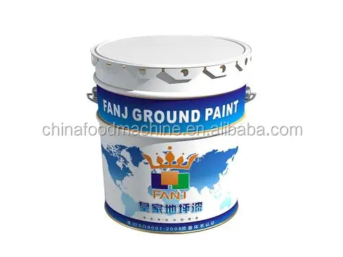 Automatic Weighing Liquid/paint Bucket Filling Line Capping Machine details