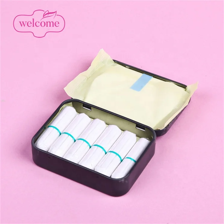 

Wholesale Private Label Organic Cotton Eco Friendly Products Tampon Pouch Tampons Panty Liners Tampon
