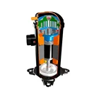 R22 Maneurop MLM Series Hermetic Refrigeration Compressors For Freezer