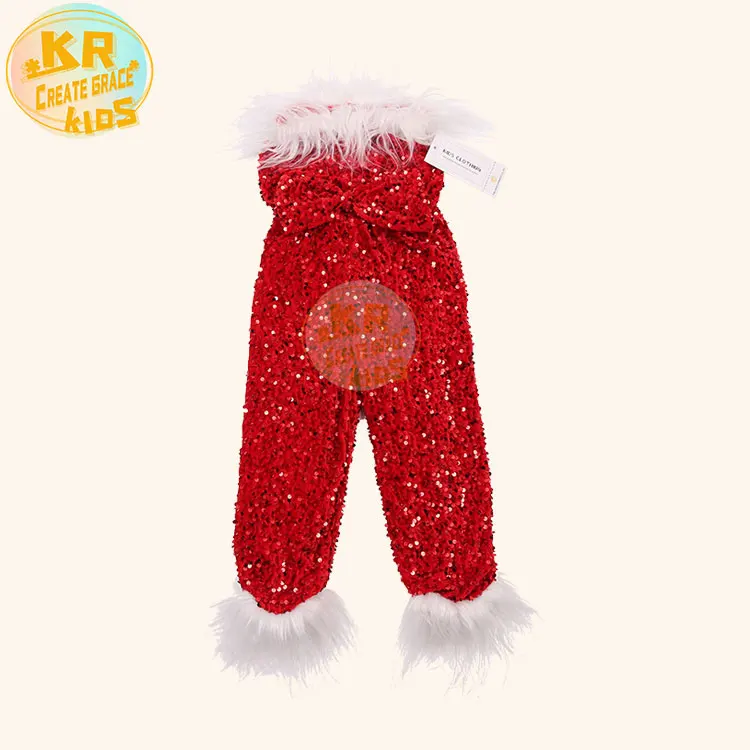 New Christmas collection of children's clothing girls' jumpsuit plush sleeveless jacket one-piece children's pants, Red
New Christmas collection of children's clothing girls' jumpsuit plush sleeveless jacket one-piece children's pants, Red