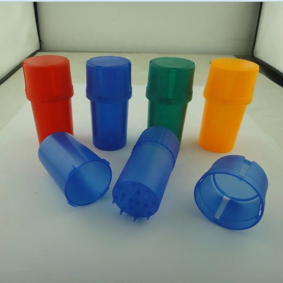 Wholesale 3 Part Plastic Bottle Shape Dry Herb Grinder Diameter 46MM Height 90MM Tobacco Grinder, Picture
Wholesale 3 Part Plastic Bottle Shape Dry Herb Grinder Diameter 46MM Height 90MM Tobacco Grinder, Picture