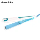 2019 style tool professional flat iron rechargeable digital ceramic hair straightener with LED display