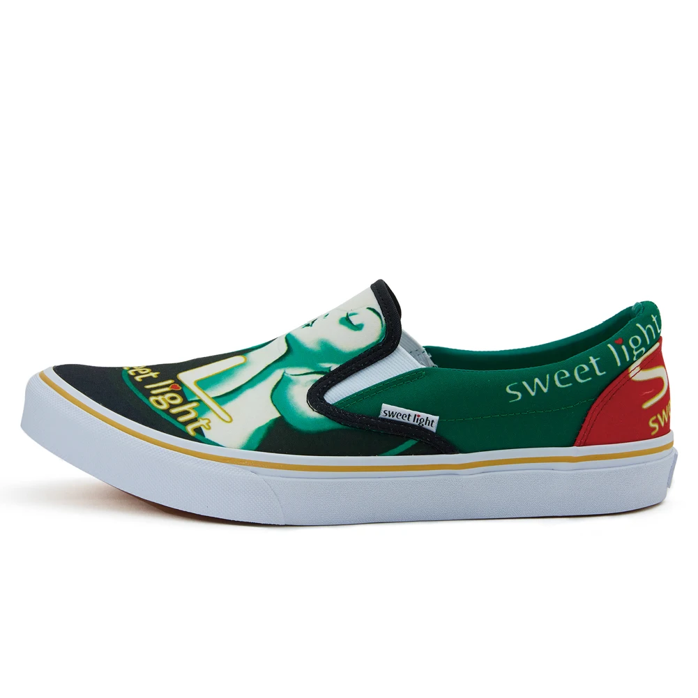 Custom printed women's flat casual sneakers ladies canvas shoes slip on for sports, As picture or as customer require
Custom printed women's flat casual sneakers ladies canvas shoes slip on for sports, As picture or as customer require