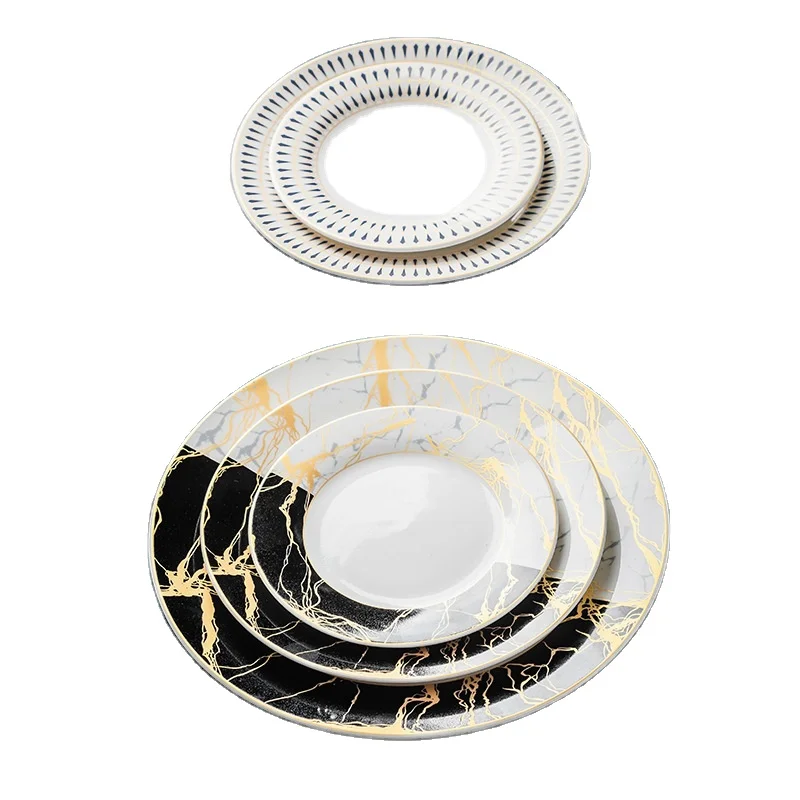 SYL Luxury Gold Marble Plate for Wedding Decoration Party Storage Tray Set Dinnerware Bone China ceramic plate set nordic
SYL Luxury Gold Marble Plate for Wedding Decoration Party Storage Tray Set Dinnerware Bone China ceramic plate set nordic