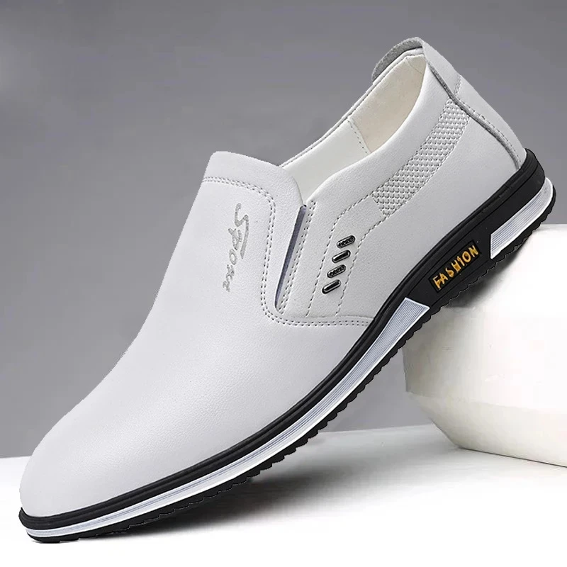 2022 Spring Summer Men's Luxury Leather Casual Shoes Breathable British Men White Dress Shoe Slip-on Footwear, Black,white
2022 Spring Summer Men's Luxury Leather Casual Shoes Breathable British Men White Dress Shoe Slip-on Footwear, Black,white