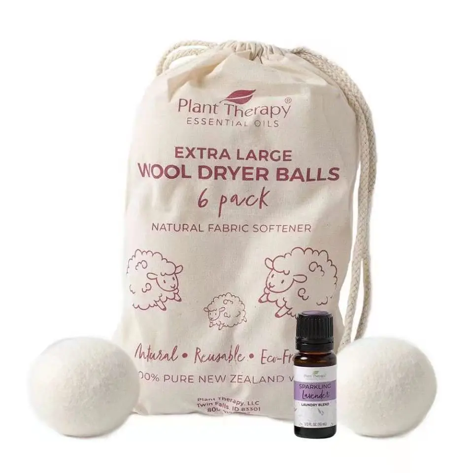 Eco-Friendly hand Made Natural Fabric Softener Handmade 100% Organic Wool Dryer Balls (6 Pack) Natural and Unscented, Customized color
Eco-Friendly hand Made Natural Fabric Softener Handmade 100% Organic Wool Dryer Balls (6 Pack) Natural and Unscented, Customized color
