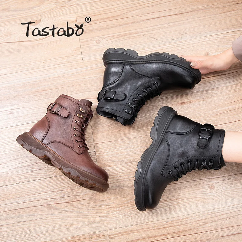 Handmade 2021 Winter Snow Boots Women Genuine Leather Shoes Woman Rubber Ankle Boots Female Retro Fur Shoes A16-2
Handmade 2021 Winter Snow Boots Women Genuine Leather Shoes Woman Rubber Ankle Boots Female Retro Fur Shoes A16-2