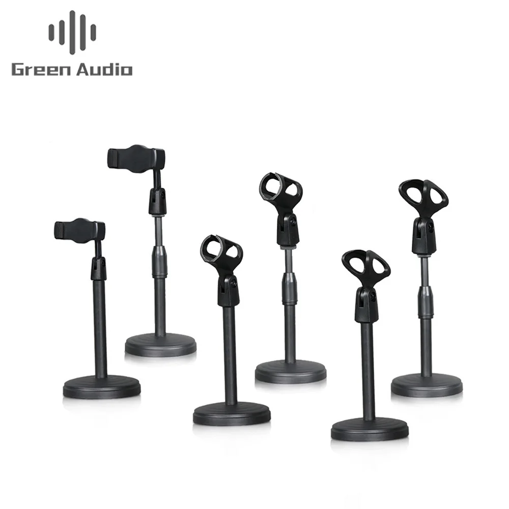 Desktop Extendable Round Base Mic Clip Microphone Stand Holder, Black
Desktop Extendable Round Base Mic Clip Microphone Stand Holder, Black