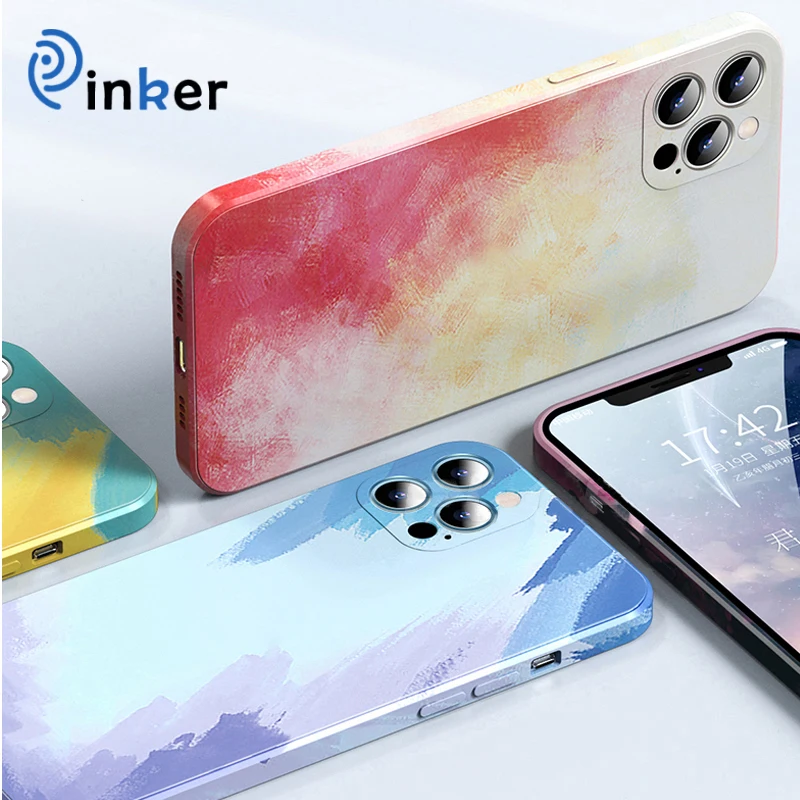 Double Sided Watercolor Phone Case Watercolor Liquid Silica Gel Water Proof Mobile Phone Case, Black
Double Sided Watercolor Phone Case Watercolor Liquid Silica Gel Water Proof Mobile Phone Case, Black