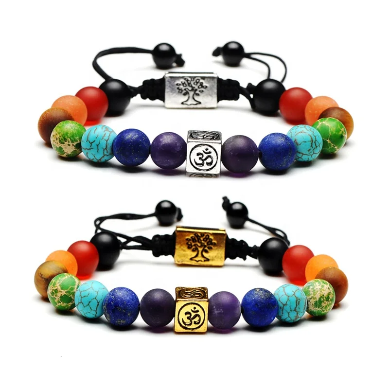 Men Women Lava Rock Natural Stone Yoga Beads 7 Chakras Woven Bracelet
Men Women Lava Rock Natural Stone Yoga Beads 7 Chakras Woven Bracelet