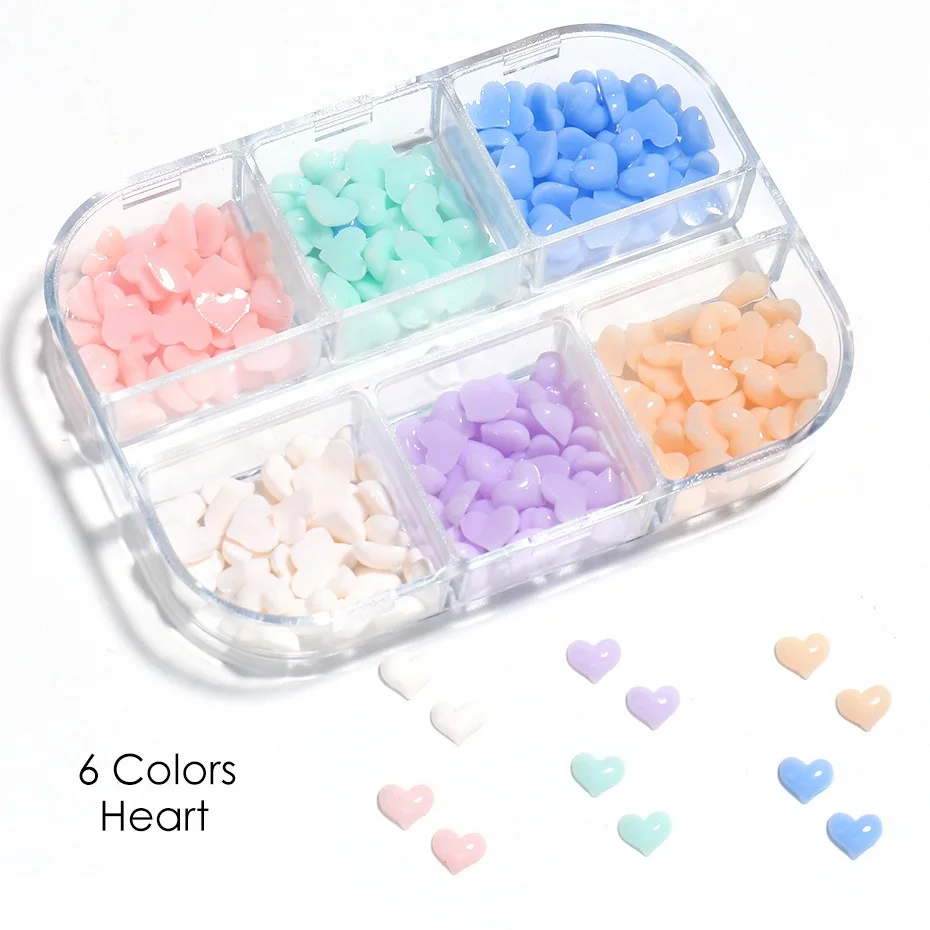 Wholesale Light change Love Nail Art Jewelry Rhinestone Japanese Candy Color Heart-shaped Three-dimensional DIY Nail Supplies
Wholesale Light change Love Nail Art Jewelry Rhinestone Japanese Candy Color Heart-shaped Three-dimensional DIY Nail Supplies