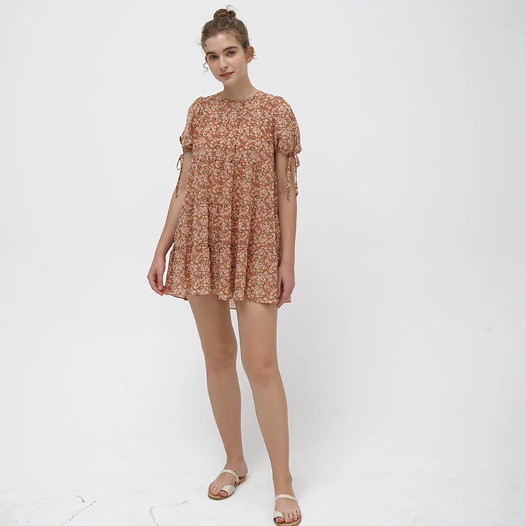Wholesale O Neck Summer Beach Floral Dress A-line Fashion Midi Sun Casual Dresses Korean Clothes Womens Clothing 2021
Wholesale O Neck Summer Beach Floral Dress A-line Fashion Midi Sun Casual Dresses Korean Clothes Womens Clothing 2021