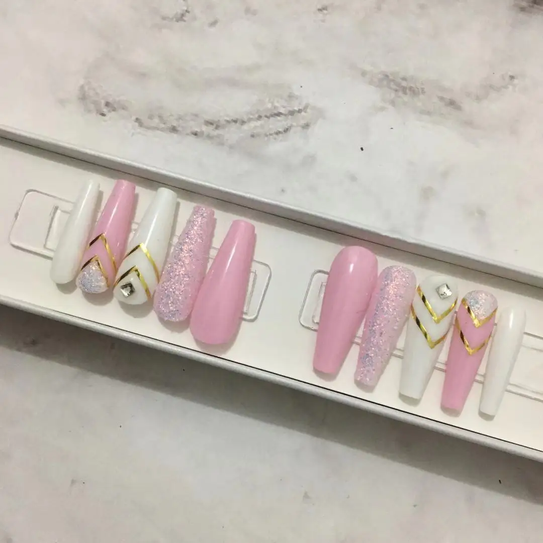reusable press on nails Salon Supplies press on nails white Type full cover short coffin press on nails, Customers' requirements
reusable press on nails Salon Supplies press on nails white Type full cover short coffin press on nails, Customers' requirements
