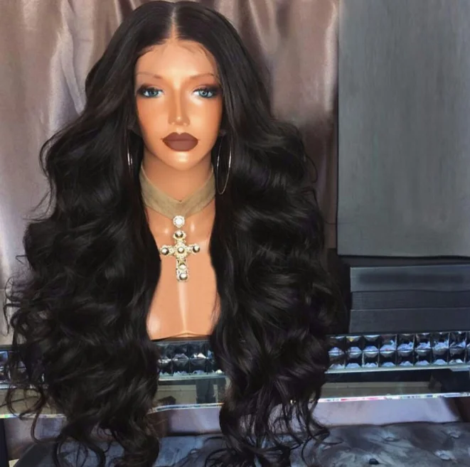 Fashion Style Lace Front Wig Hair Big Black Wave Synthetic Wigs Manufacturer Wig Long Hair Wholesale Supplier, As pic
Fashion Style Lace Front Wig Hair Big Black Wave Synthetic Wigs Manufacturer Wig Long Hair Wholesale Supplier, As pic