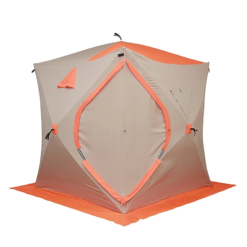 Wholesale Large Space Ice Fishing Tent for 2-3 People 300D Oxford Winter Carbon Fiber Quick Open Night Fishing Tent
Wholesale Large Space Ice Fishing Tent for 2-3 People 300D Oxford Winter Carbon Fiber Quick Open Night Fishing Tent