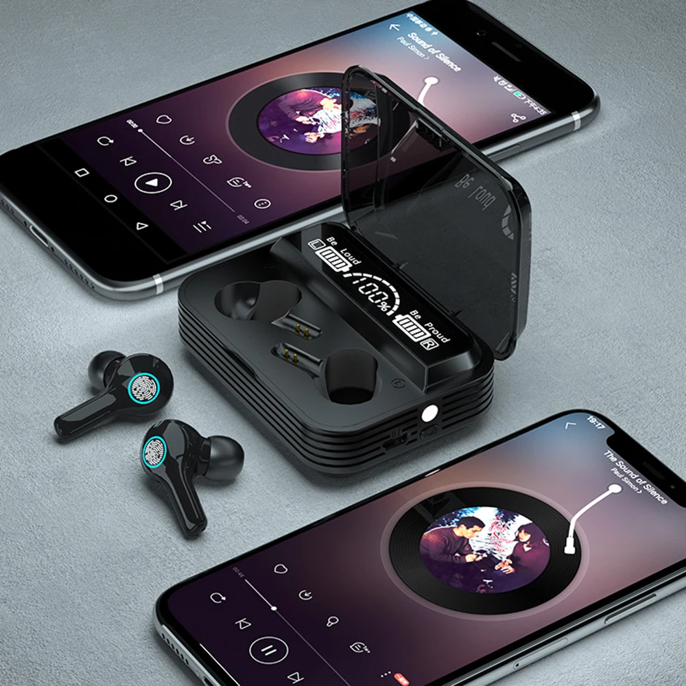 True BT Audifonos R1 TWS Wireless in ear buds Waterproof Auricular Headphone Headset Handsfree Earphone With Powerbank
True BT Audifonos R1 TWS Wireless in ear buds Waterproof Auricular Headphone Headset Handsfree Earphone With Powerbank