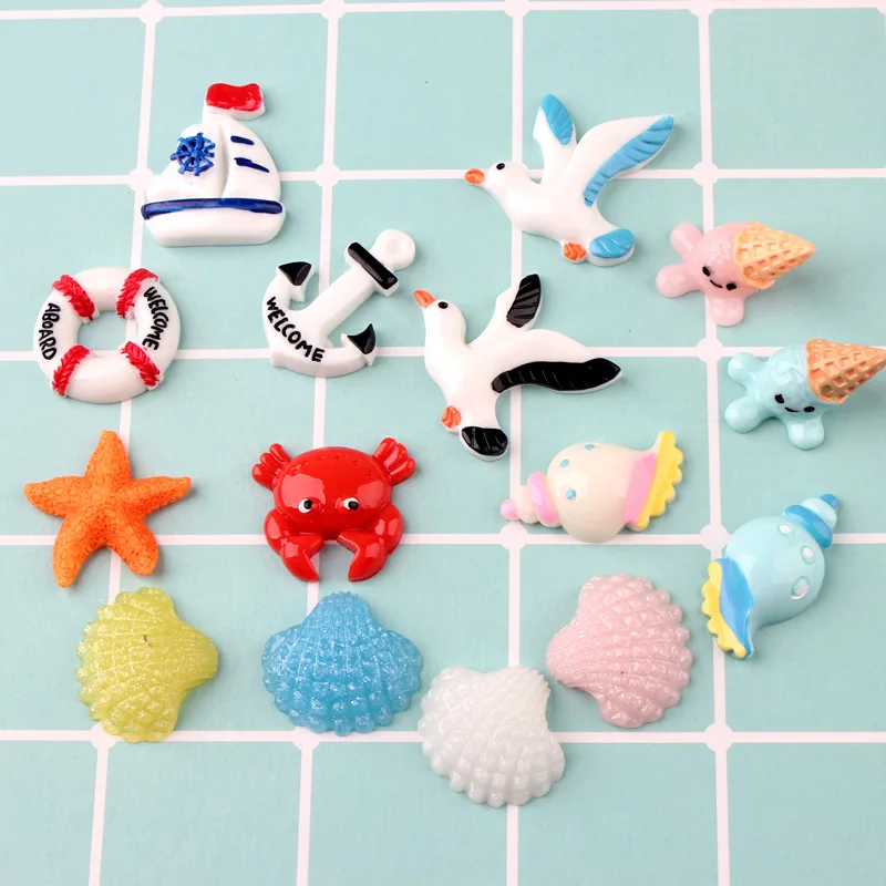 hot sale mobile cover beauty diy accessories sea series marine organism flat back resin cabochons
hot sale mobile cover beauty diy accessories sea series marine organism flat back resin cabochons
