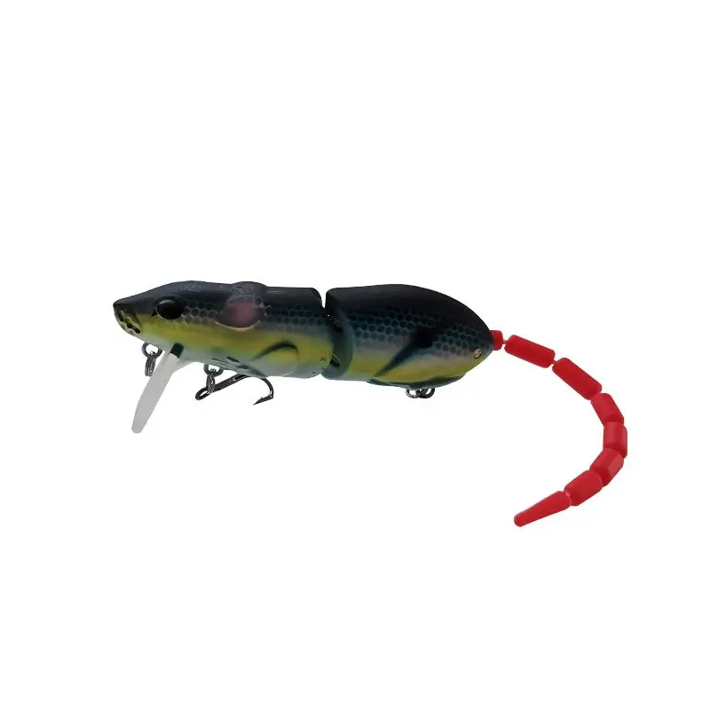 Lutac Mouse lure 15.2g hard fishing baits floating rat baits Pike Bass lure tackle, 5 colors
Lutac Mouse lure 15.2g hard fishing baits floating rat baits Pike Bass lure tackle, 5 colors